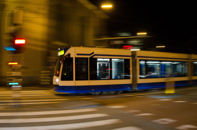 Zderzenie autobusu z tramwajem w Poznaniu