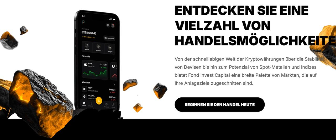 FondInvestCapital.com Bewertung - Der RealitÃ¤tscheck und Praktische Einblicke fÃ¼r Trader